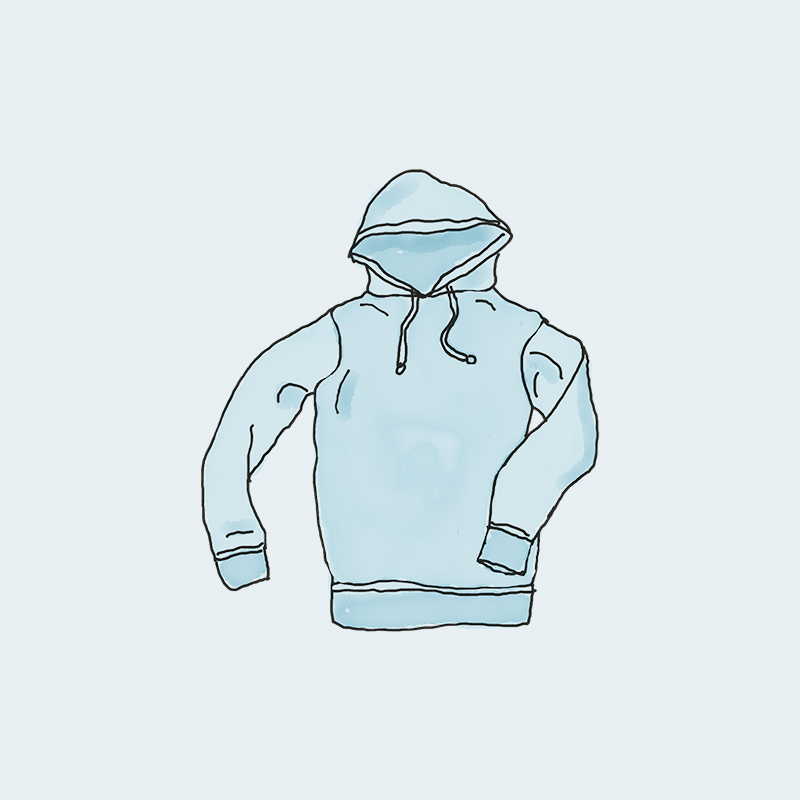 Hoodie with Zipper